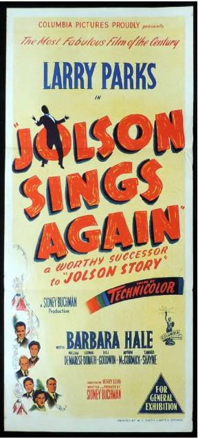 Jolson Sings Again